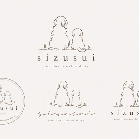 SIZUSUI ブランドロゴ制作事例