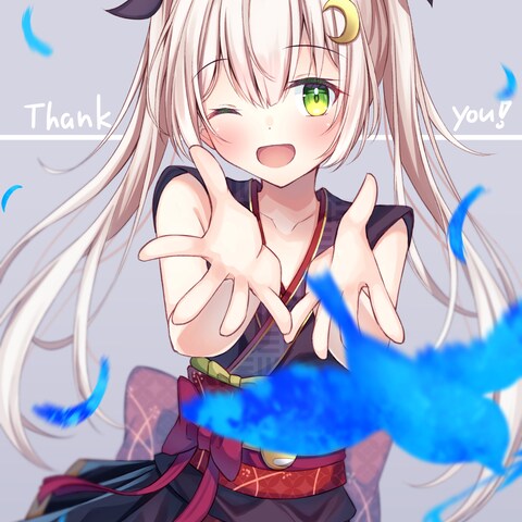 背景無し一枚絵