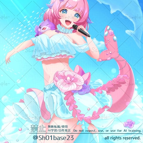 【Vtuber】桃海いるか様のお写真撮らせていただきました。