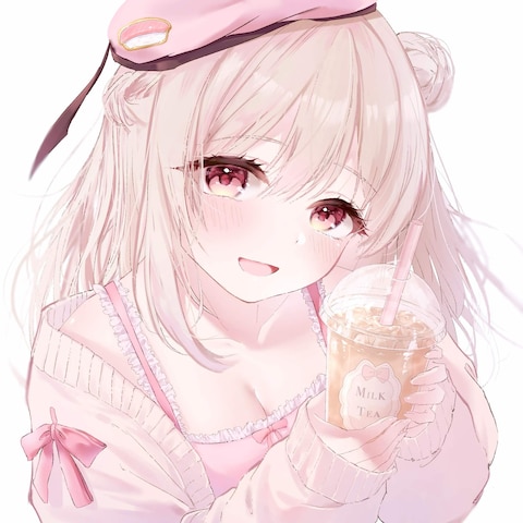 オリジナルキャラクターのアイコン　（バストアップ）
