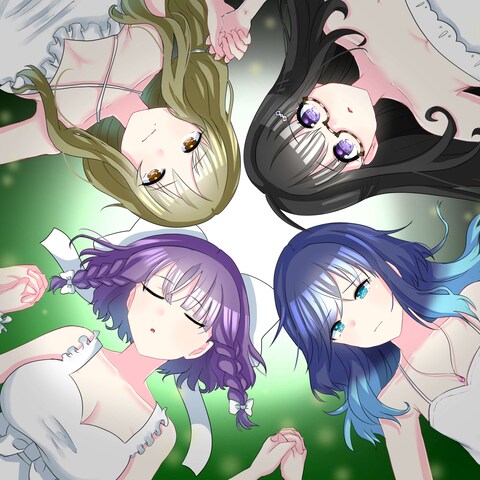 音楽ゲーム風キービジュアル