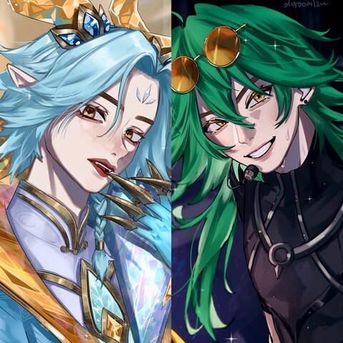 男性キャラファンアート