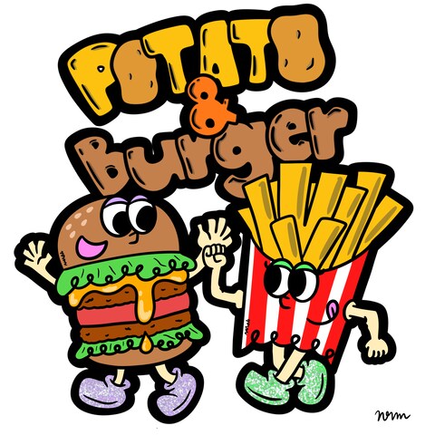 ポテト&バーガー