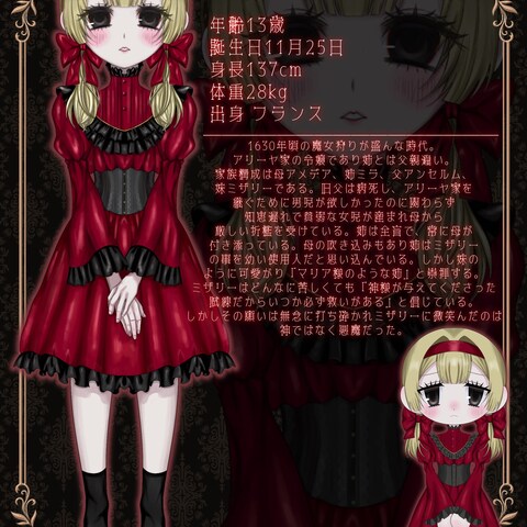 オリキャラ立ち絵