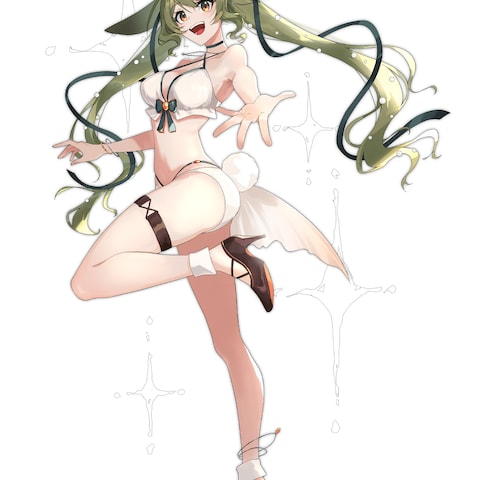 秋瀬きら様（水着イラスト）