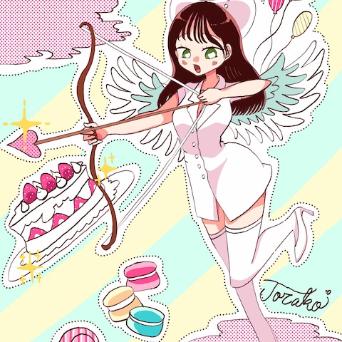 女の子の一枚絵