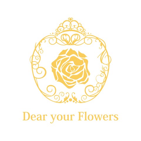 Dear your Flowers様　ロゴデザイン