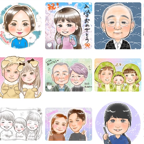 アイコン・デジタルイラスト