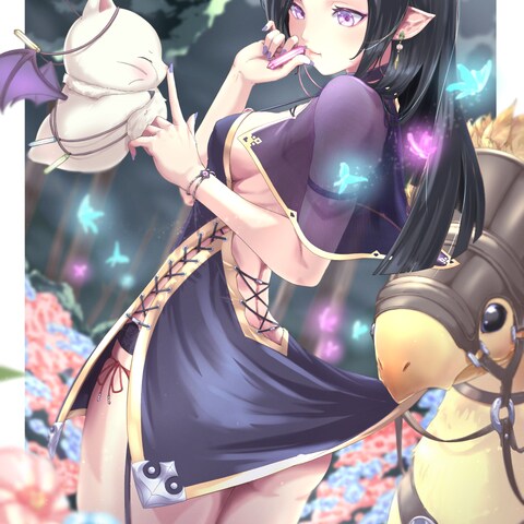オンラインゲームのオリキャラ