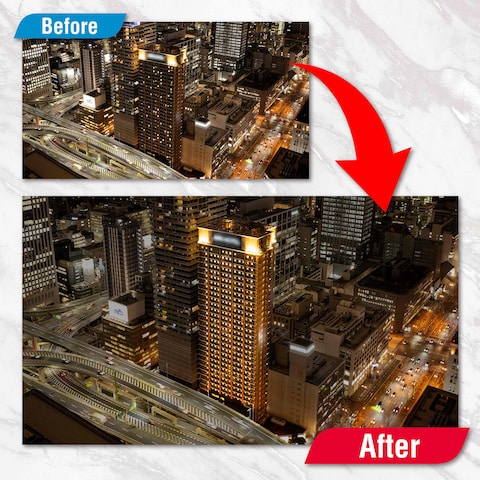 都市夜景を一新！プロの技で特定のビルを鮮やかにライトアップ