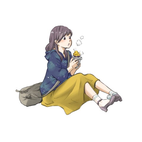 焼き芋と彼女