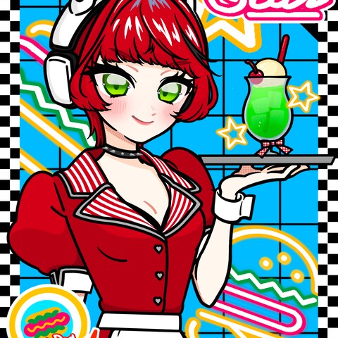 Vライバーのイベント1枚絵