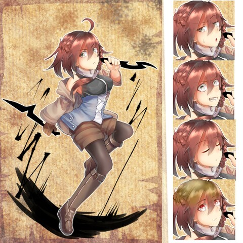 キャラクターデザイン　サンプル