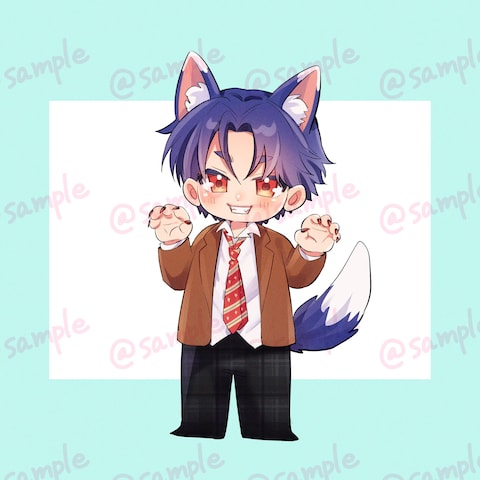 男の子デフォルメB_sample