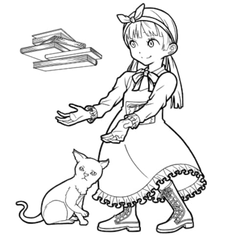 魔法使いを夢見る女の子