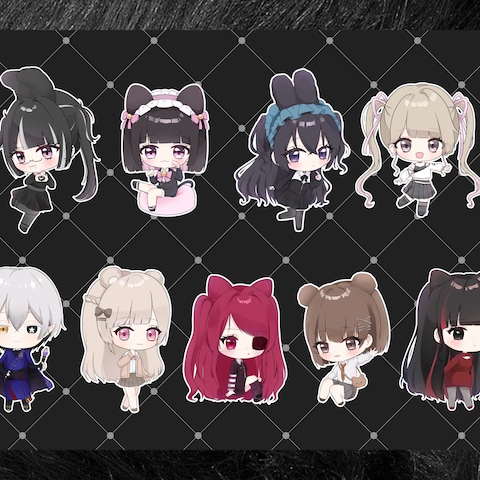 簡易デフォルメキャラクター