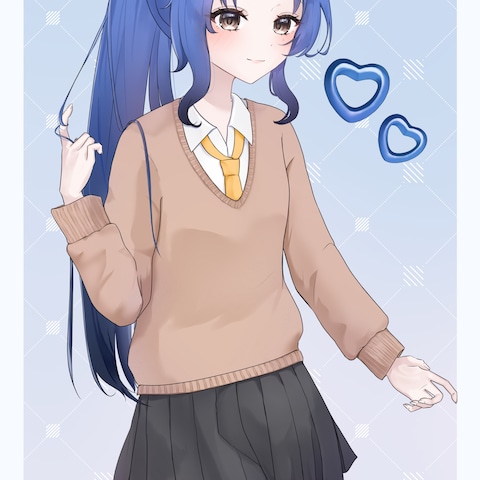 等身イラスト制作