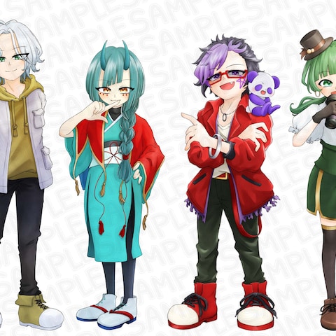 立ち絵イラスト