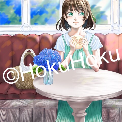 喫茶店の女の子