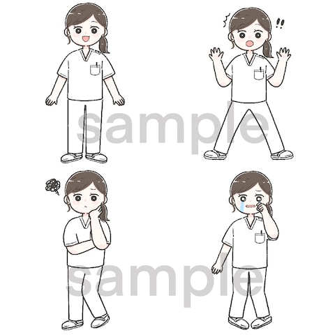 SNSのアイコン・挿絵