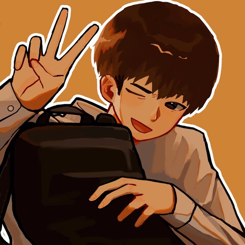 友達の誕プレイラスト