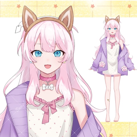 vtuber様の立ち絵制作