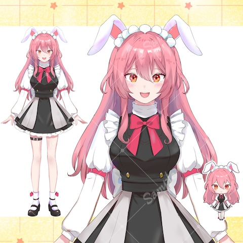 立ち絵、ミニキャラサンプル