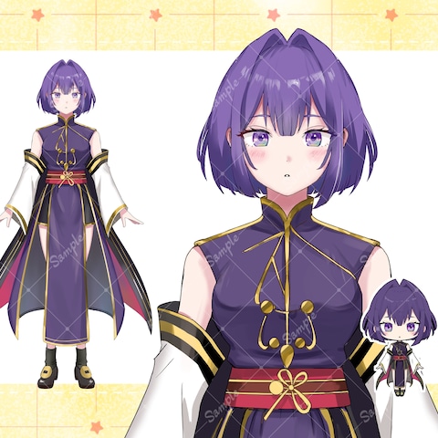 立ち絵、ミニキャラサンプル