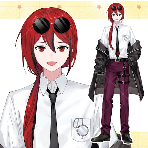 IRIAMライバー様の立ち絵制作