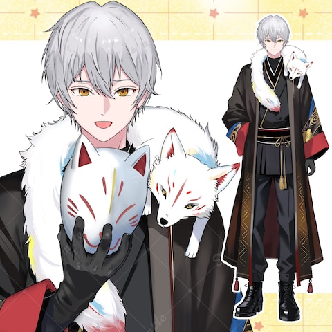 配信者様のキャラクターデザイン制作