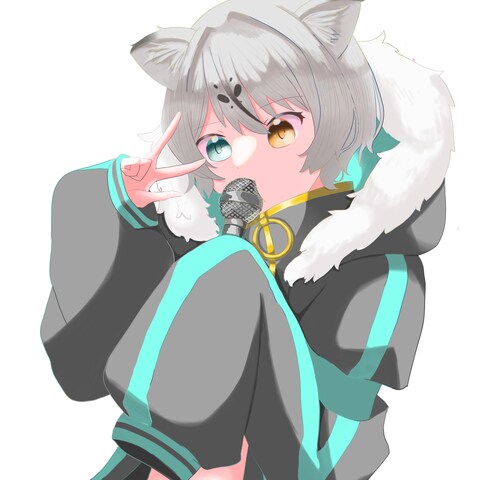 VTuberさんサムネイル用イラスト