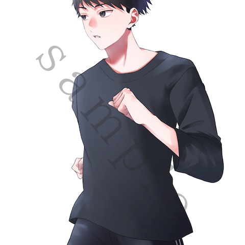 小説の挿絵①