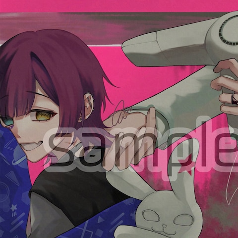 歌ってみた動画のイラスト作成