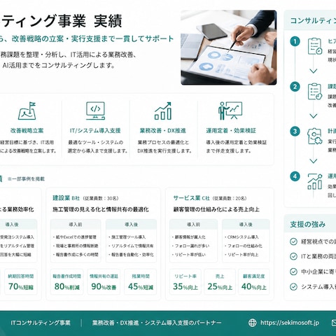 業務改善・DX支援実績
