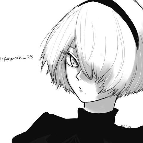 ニーアオートマタファンアート