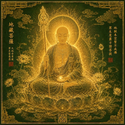 最も身近であなたに寄り添い、魂を救う：地蔵菩薩の御力