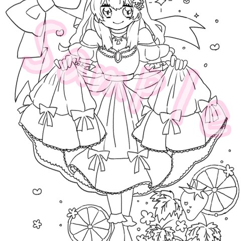 女の子❀イラスト