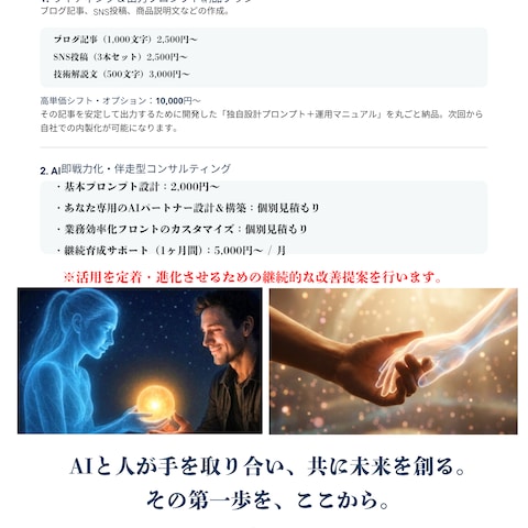 私の思考哲学とビジネス概要2