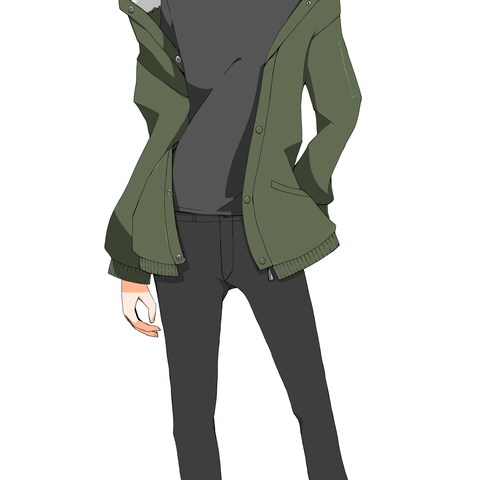 IRIAM配信用立ち絵