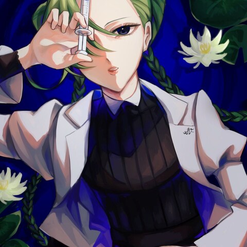 オリジナルキャラクターのイラスト
