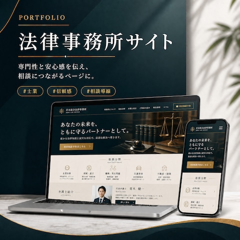 相談したくなる法律事務所サイト