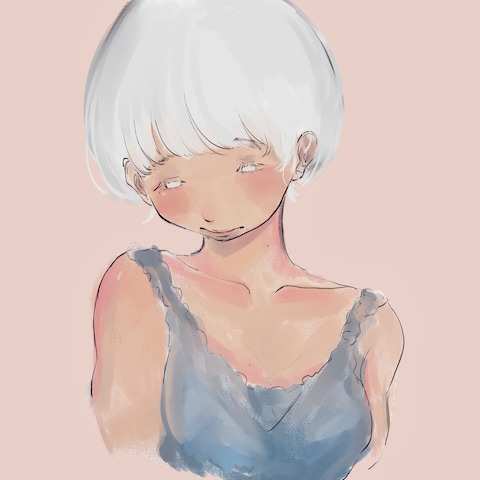 アートよりの女の子をふだんかいてます。