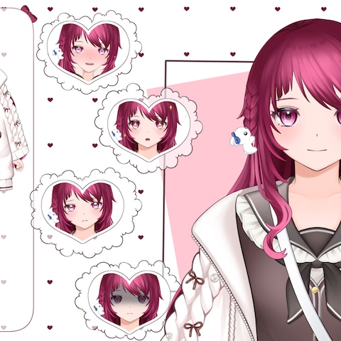 Vtuberキャラデザ