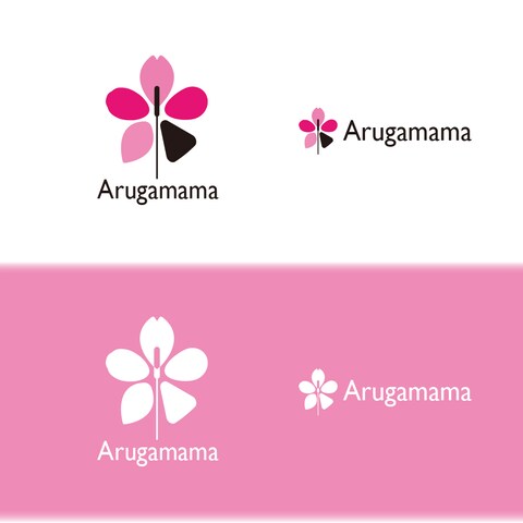 Arugamama様 社名ロゴ