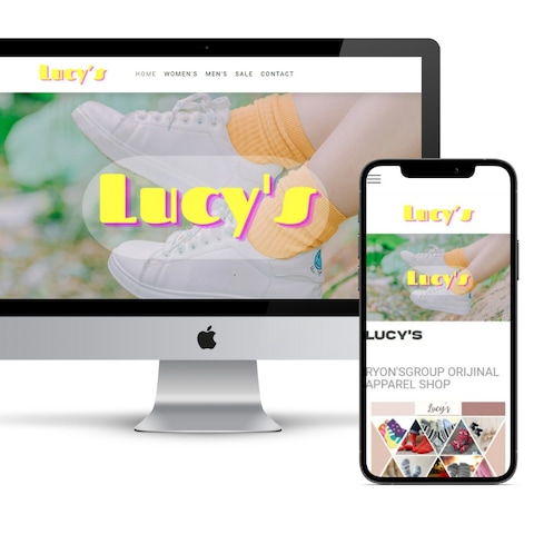 ソックス専門店　Lucy’sのホームページ
