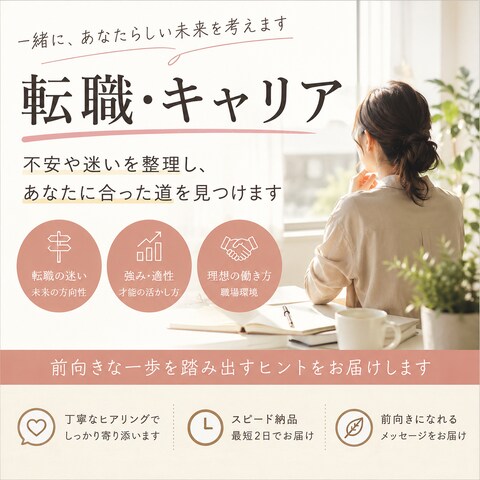 転職・キャリア支援向けサムネイル制作