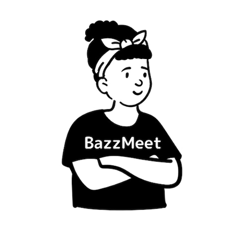 Bazz Meetのロゴです。