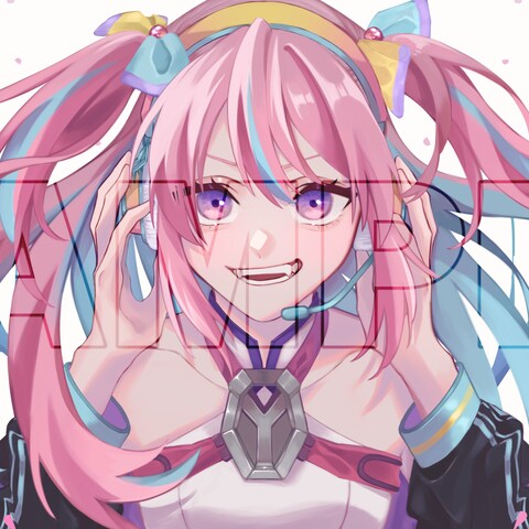 歌ってみた動画のサムネイル/動画内イラスト
