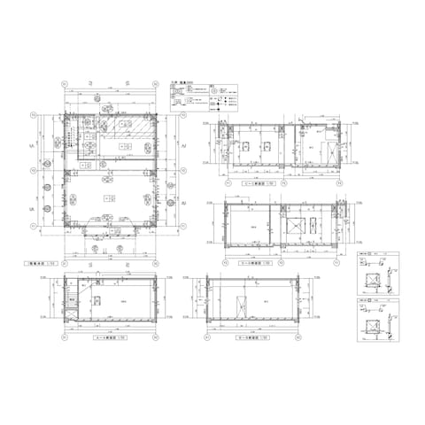 2023年 某社屋(RC造)躯体図