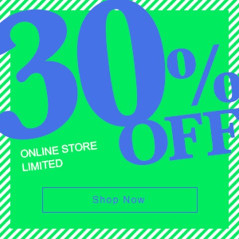 30%OFFバナー